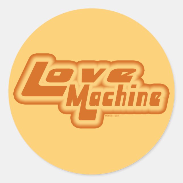 Love Machine Sticker (Front)