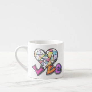 Love Made From the Heart Espresso Cup