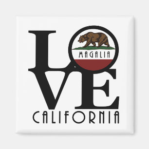 LOVE Magalia CA Magnet