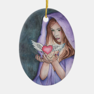 Love Magic Ceramic Tree Decoration