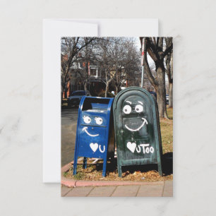 love mailboxes : i heart you invitation