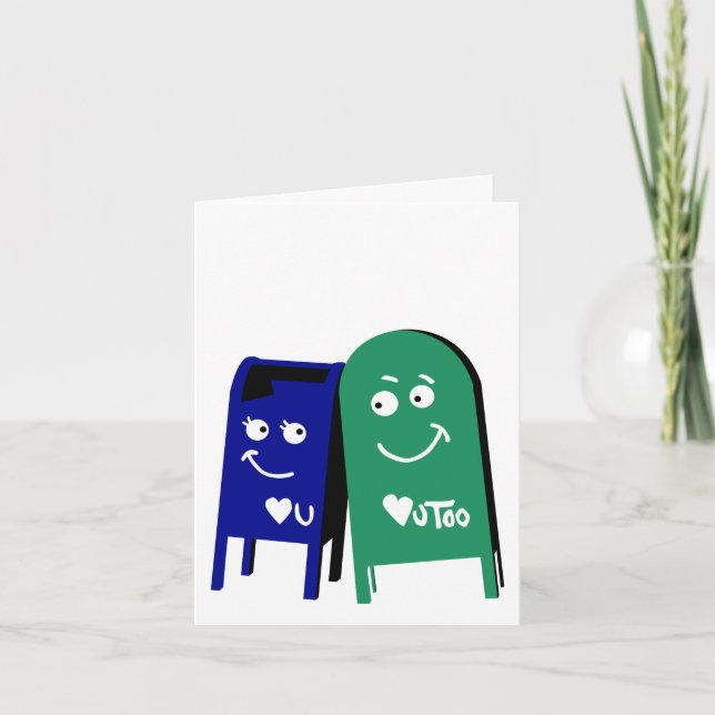 love mailboxes : i love you card (Front)