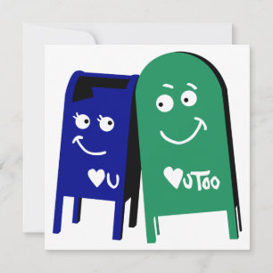 love mailboxes : i love you invitation