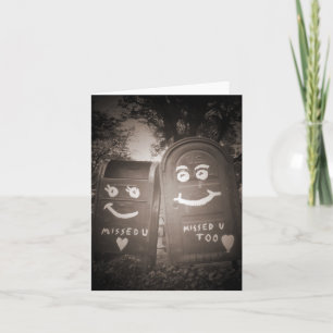 love mailboxes : i missed you card
