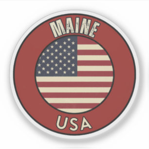 Love Maine Gift - Cute ME State Souvenir