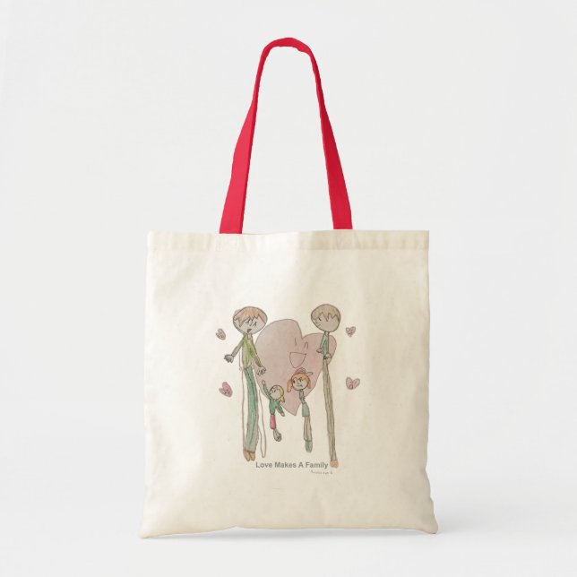Love Makes a Family by Annika--Tote Tote Bag (Front)