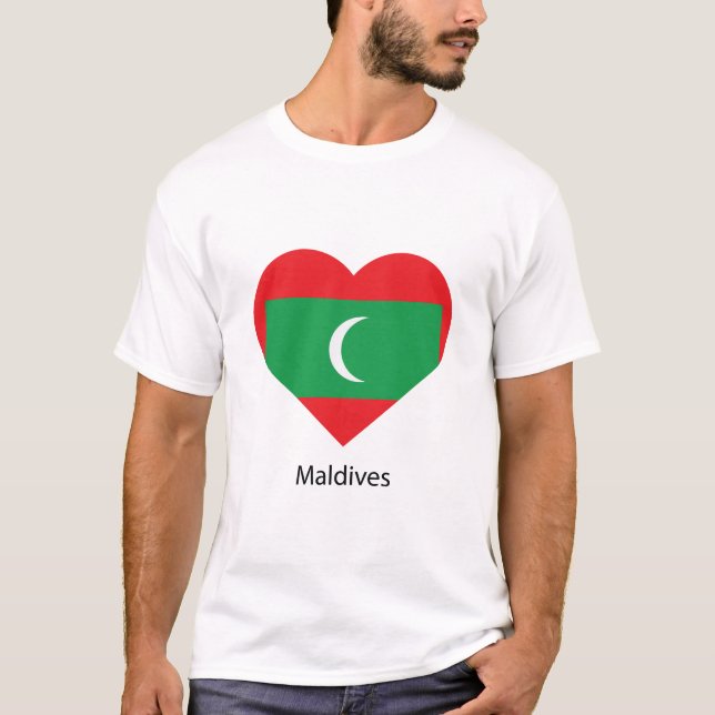 Love Maldives  T-Shirt (Front)