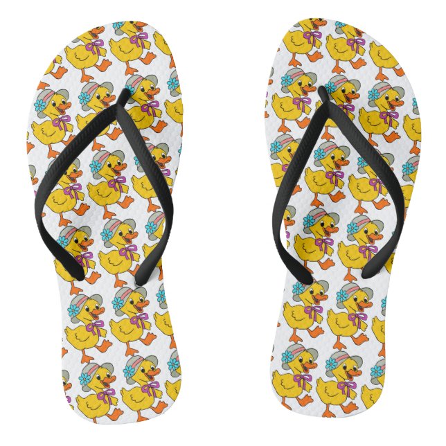 Love mama duck flip flops (Footbed)