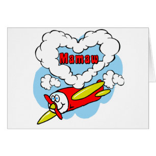 Love Mamaw Kids Aeroplane