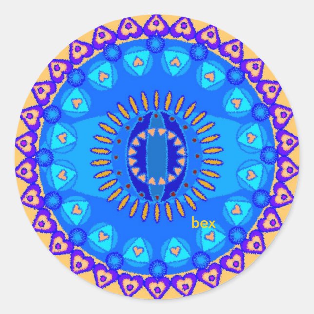 Love Mandala Sticker (Front)