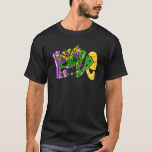 Love Mardi Gras Carnival Costume Mardi Gras Mask F T-Shirt