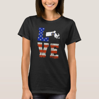 Love Massachusetts T-Shirt