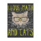 Love Math and Cats Mathematician Nerd
