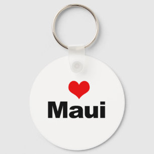 Love Maui Key Ring
