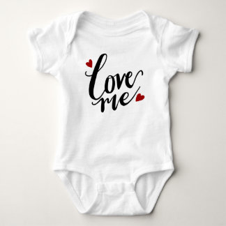 Love Me  Baby Bodysuit