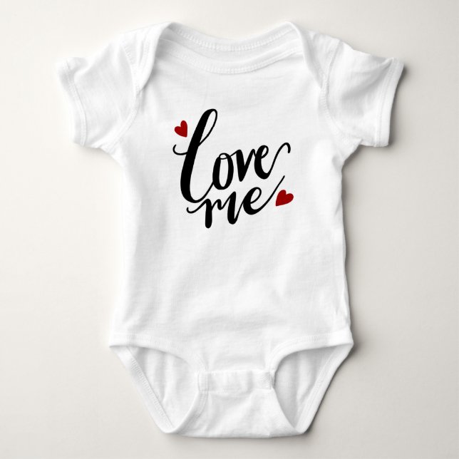 Love Me  Baby Bodysuit (Front)