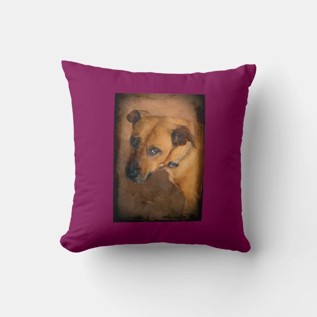 Love Me Do Throw Pillow (Front)