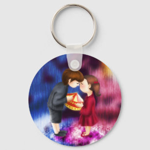 Love Me if you Dare Key Ring