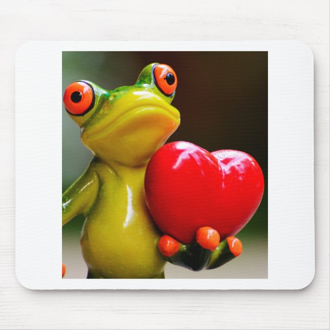 Love Me....I'm Lonley Mouse Mat (Front)