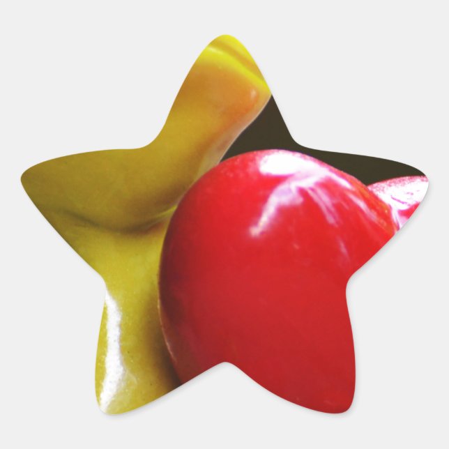 Love Me....I'm Lonley Star Sticker (Front)