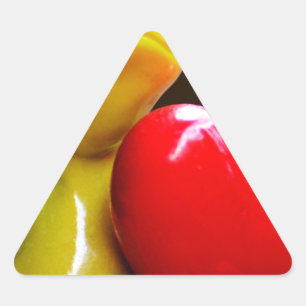 Love Me....I'm Lonley Triangle Sticker