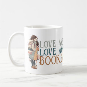 Love me Love my books Backpack Personalised Coffee Mug