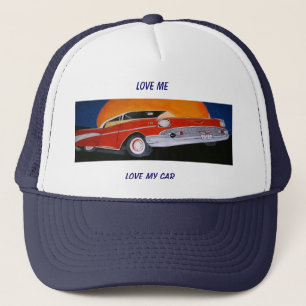 LOVE ME LOVE MY CAR ball cap