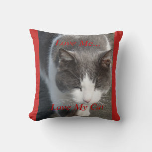 Love Me Love My Cat Cushion