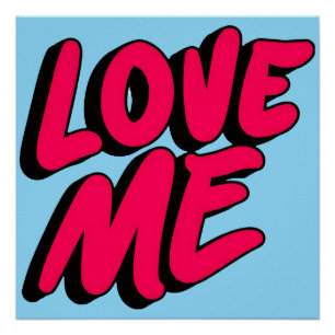 Love me poster