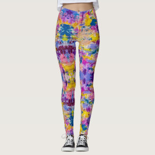 Love Me Some Abstract Leggings