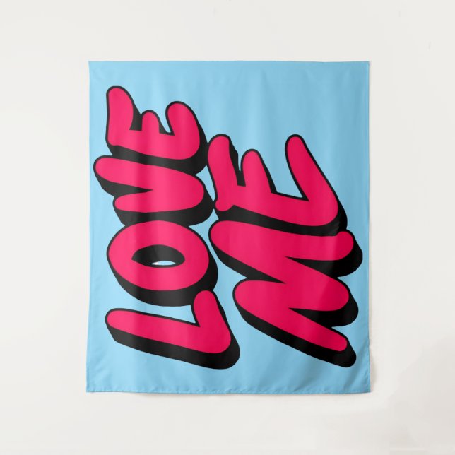 Love me tapestry (Front)