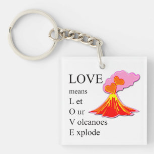 Love means ... key ring