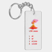Love means  keychain