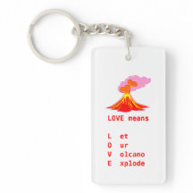 Love means  keychain