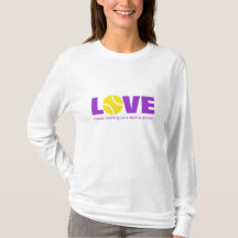 Love means nothing to a tennis player | long shirt