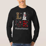 Love Medical Assistant Nurse Life Snowman Christma T-Shirt<br><div class="desc">Love Medical Assistant Nurse Life Snowman Christmas Nurse</div>