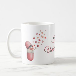 Love Medicine Valentine's Day Design Coffee Mug
