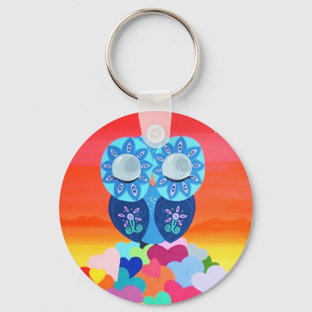 Love Meditations Key Ring (Front)