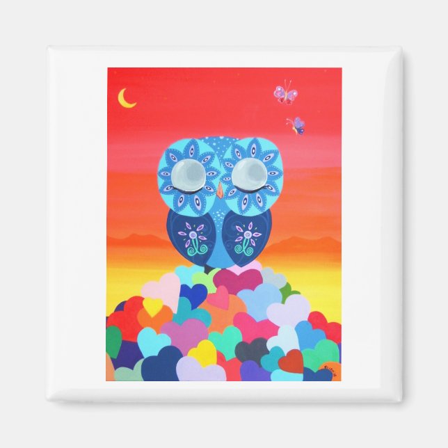 Love Meditations Magnet (Front)