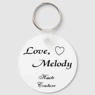 love melody  Haute Couture - Customised Key Ring