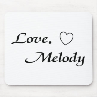 love melody mousepad- Customised Mouse Mat