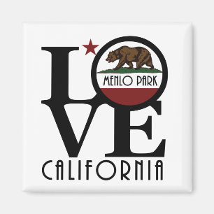 LOVE Menlo Park California Magnet