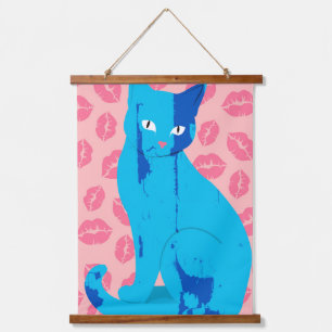 Love Meow-ment Hanging Tapestry