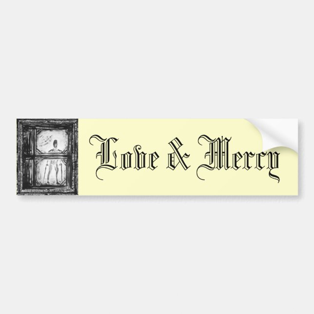Love & Mercy Bumper Sticker (Front)