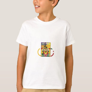 Love Message in Rasta Colours Art Print T-Shirt
