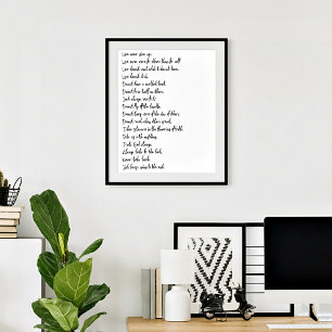 Love Message Poster