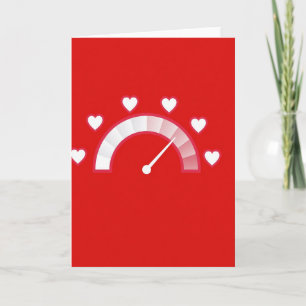 Love Meter Full For You Card