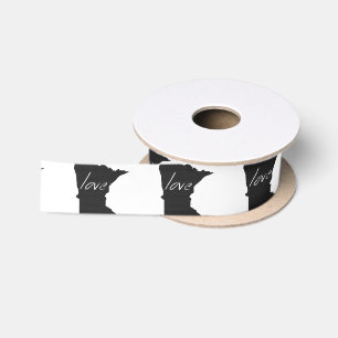 Love Minnesota Satin Ribbon