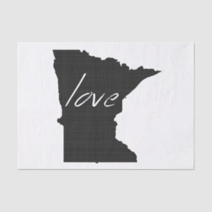 Love Minnesota Tissue Paper