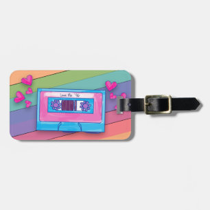 Love Mix 96 Rainbow Luggage Tag